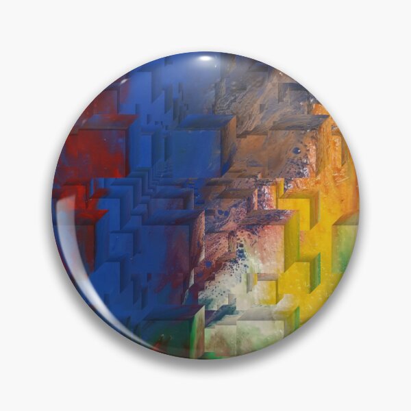 Item preview, Colour splash cubed designed and sold by rich-jam.