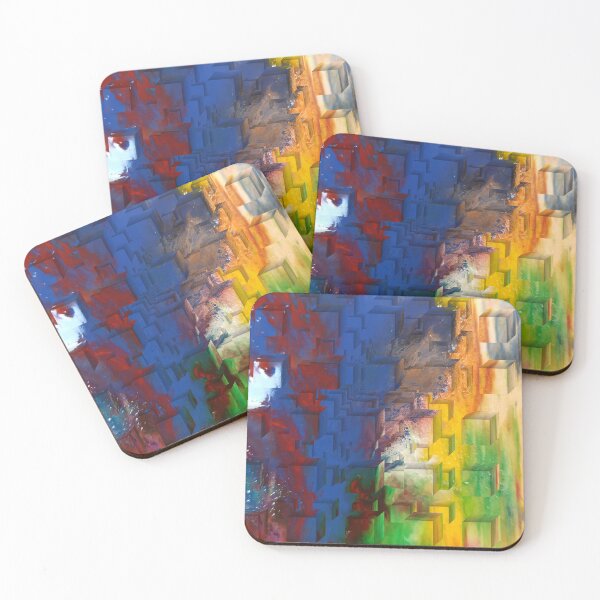 Item preview, Colour splash cubed designed and sold by rich-jam.