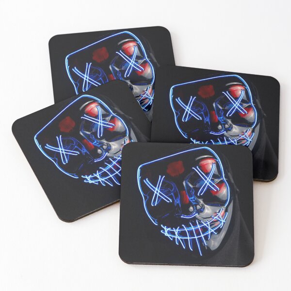 Item preview, dali neon mask designed and sold by pythonqueen.