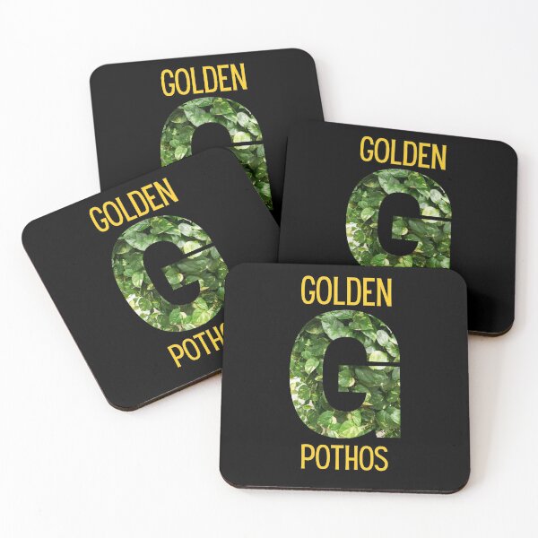 Item preview, Houseplant Alphabet - G is for Golden Pothos Devil's Ivy designed and sold by FunWithFoliage.