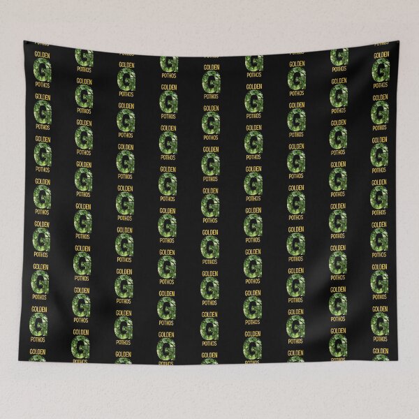 Item preview, Houseplant Alphabet - G is for Golden Pothos Devil's Ivy designed and sold by FunWithFoliage.