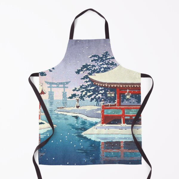 Item preview, Snowy Miyajima by Tsuchiya Koitsu designed and sold by ArtExpression.