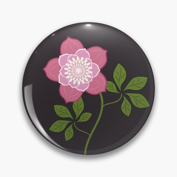 Artikelvorschau, Rosa Weihnachtsrosenblume entworfen und verkauft von EngineerGoC.
