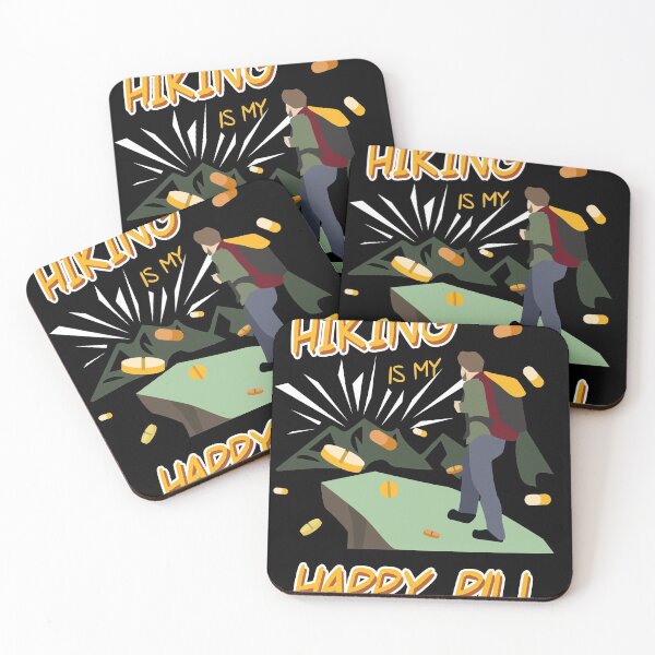 Item preview, Hiking is my Happy Pill Gift for a Hiker  designed and sold by Rzelemenz.