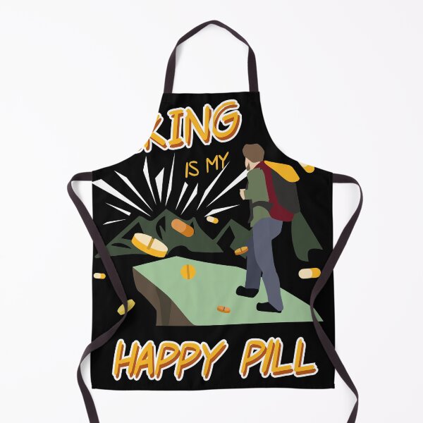 Item preview, Hiking is my Happy Pill Gift for a Hiker designed and sold by Rzelemenz.