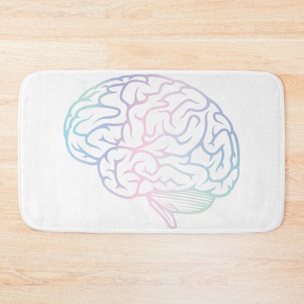 Item preview, Beautiful Brain Holographic Pastel Neuroscience designed and sold by labstud.