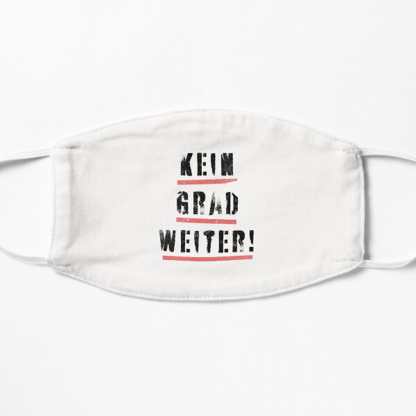 Kein Grad Weiter Flache Maske