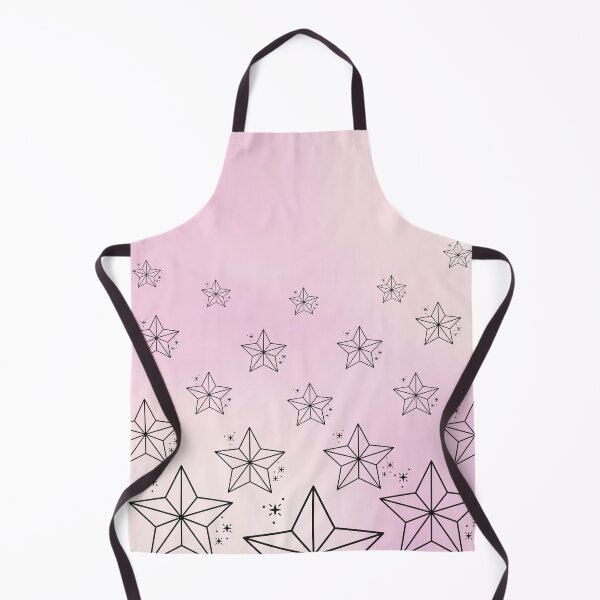 Artikelvorschau, Trendiges sternrosa Muster entworfen und verkauft von The Pattern Artist.