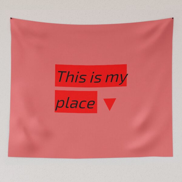 Item preview, this is my place designed and sold by sialharbi.