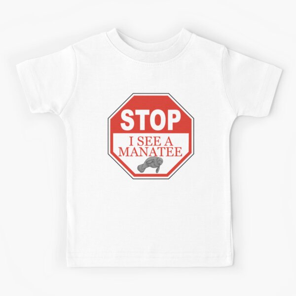 Item preview, Stop I See a Manatee designed and sold by KeysTreasures.