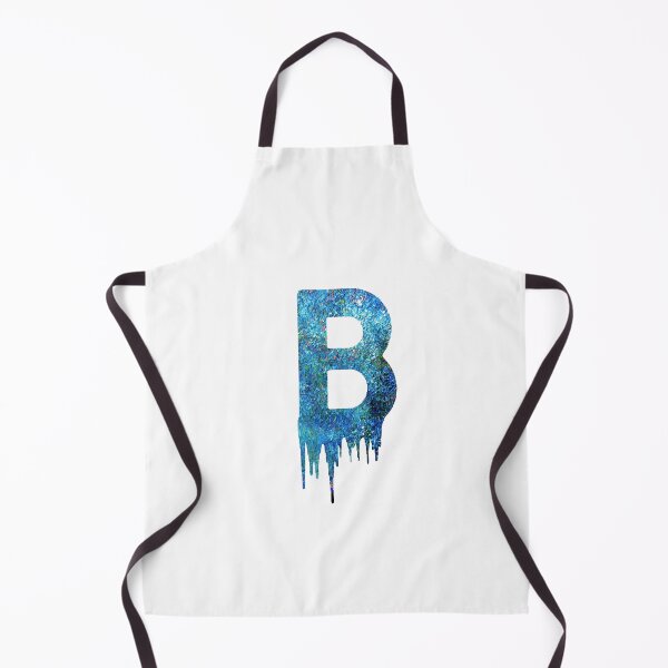 Item preview, Letter B in marine blue pattern design designed and sold by Moussa  Sussi.