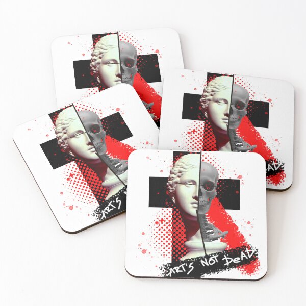 Item preview, Art's not dead, trash polka designed and sold by Pretzel-G92.
