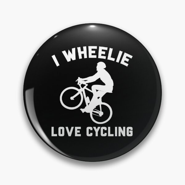 Item preview, I Wheelie Love Cycling designed and sold by LuckyFoxDesigns.