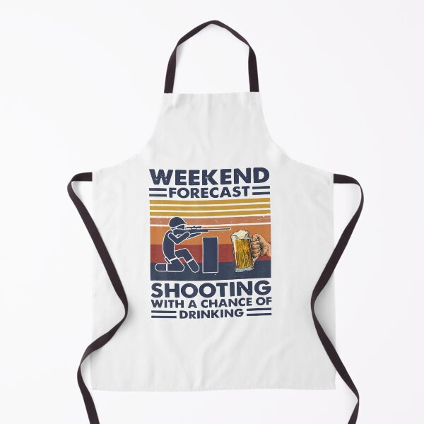 Item preview, Weekend Forecast Shooting With A Chance Of Drinking designed and sold by KhanWill.