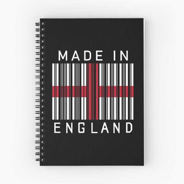 Item preview, Made In England Barcode Flag designed and sold by hockeng.