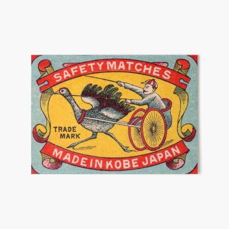 Ostrich Racing Art Board Print