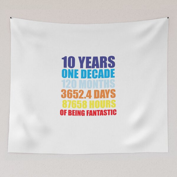 Item preview, 10 years birthday gift family gift designed and sold by Nigflute.
