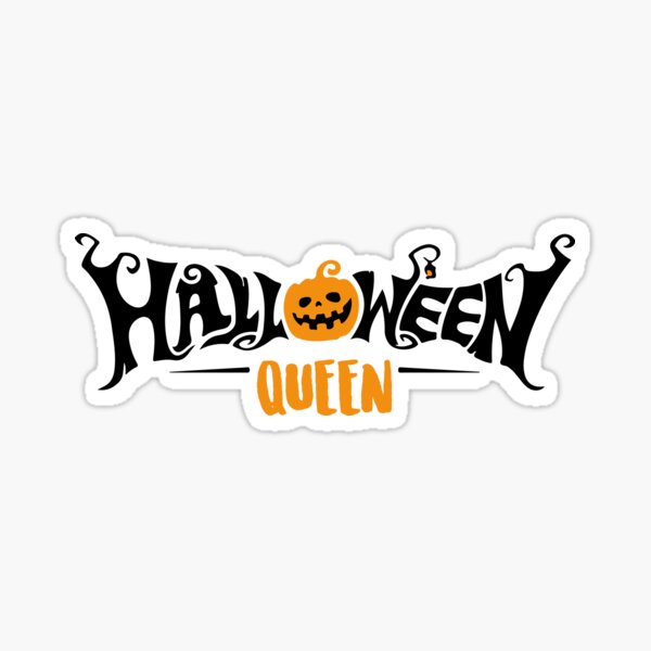 "Halloween Queen " Sticker for Sale by akshitamishra Redbubble