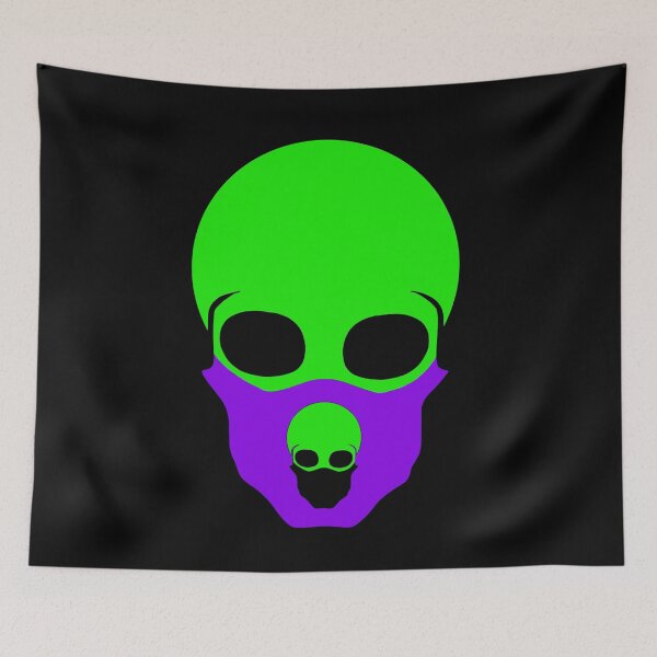 Item preview, Alien Wearing A Mask designed and sold by Paigeioart.