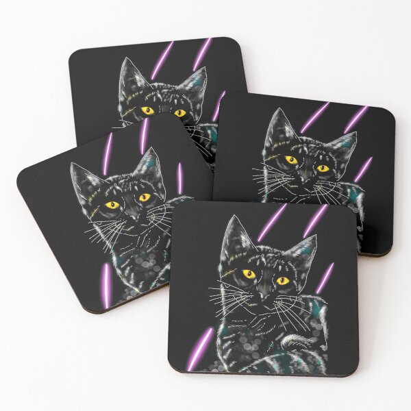 Item preview, Cat Lightning Graphic T-Shirt designed and sold by FunkyDragon.
