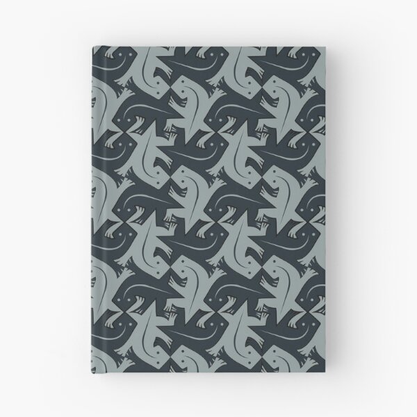 Item preview, Lizards Tessellation - Slate Grey designed and sold by DaveSavageArt.