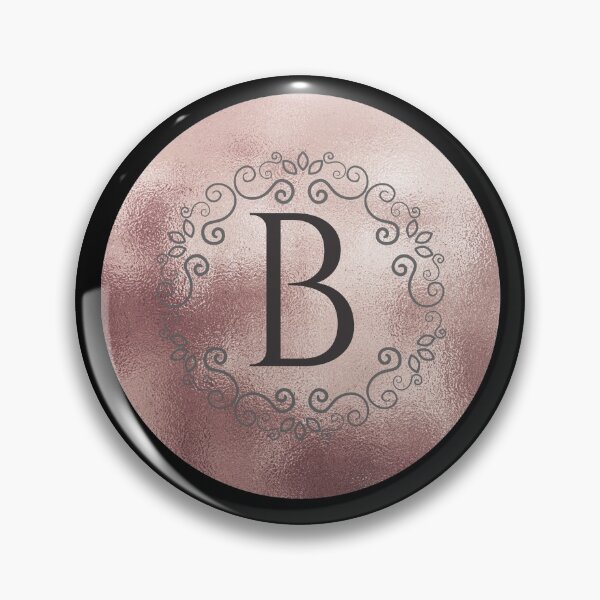 Item preview, Monogram Letter Initial B Rose Gold designed and sold by diverseidentity.
