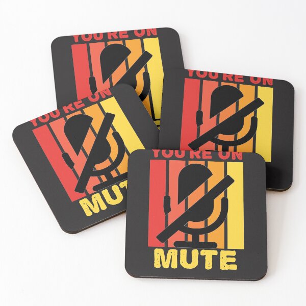 Item preview, Retro Vintage Tee You're On Mute Funny Gifts Work From Home designed and sold by Sarah38.
