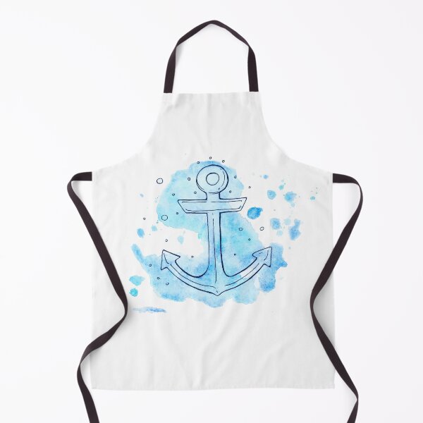Item preview, Anchor in watercolor and ink designed and sold by SailorShoppe.