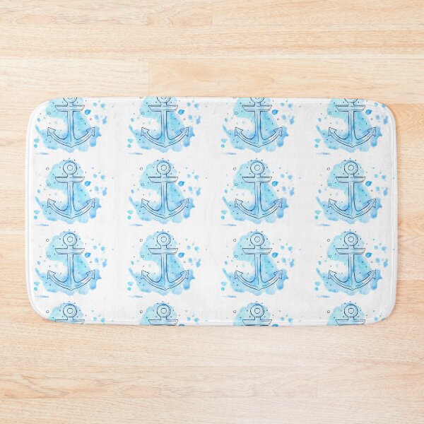 Item preview, Anchor in watercolor and ink designed and sold by SailorShoppe.