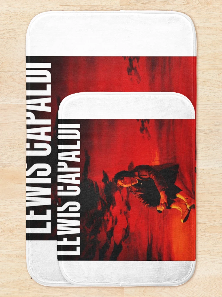 Thumbnail 5 of 6, Bath Mat, Lewis Capaldi designed and sold by benbuster.