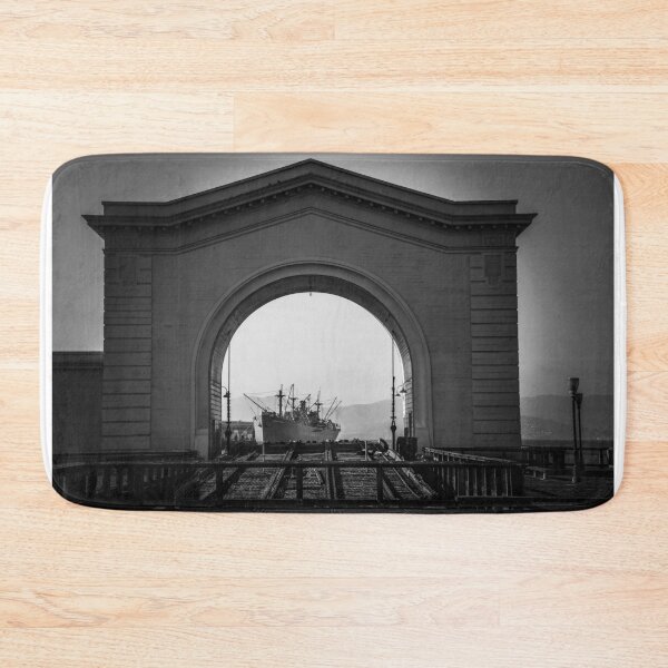 Item preview, ship in the arch - docked designed and sold by Perggals© - Stacey Turner.