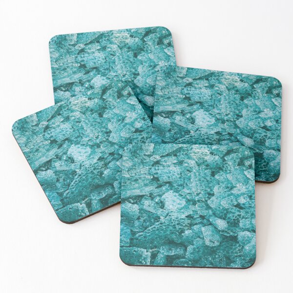 Item preview, Dark blue crystal stones rough texture designed and sold by abhishekarts.