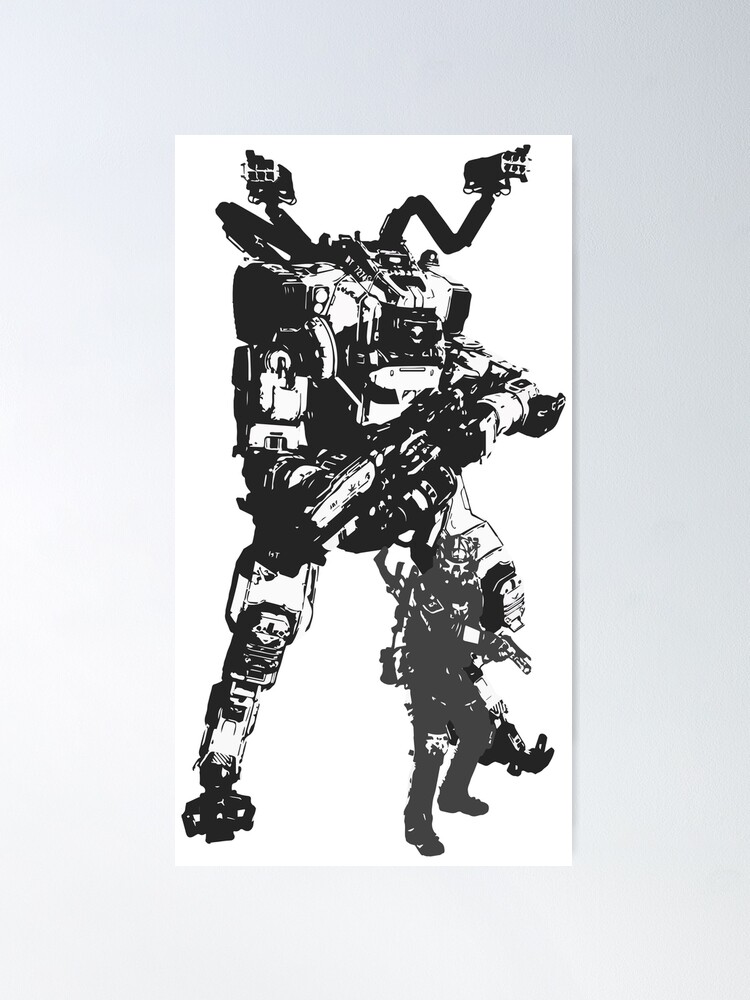 Titanfall 2 Scorch Prime Fan Art Wall Art Poster Game Poster 