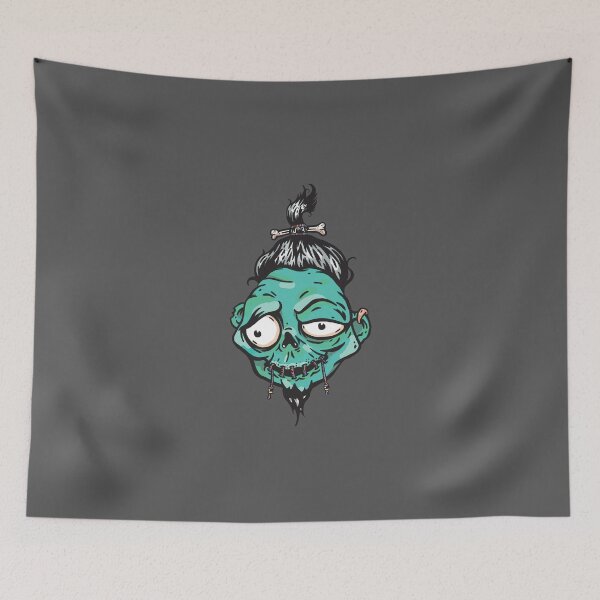 Item preview, Drunken Shrunken Tiki Head - Official Merch - Turquoise - No logo designed and sold by electricdreamz.