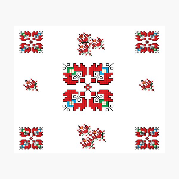 Item preview, Bulgarian Embroidery Pattern designed and sold by customgiftstore.