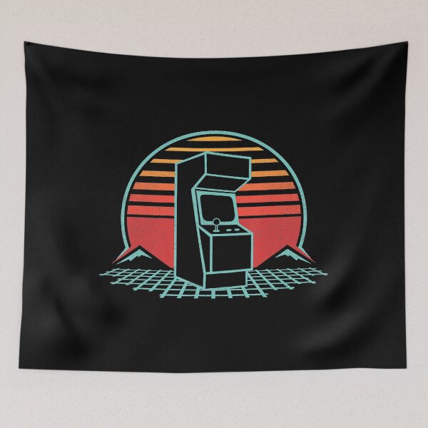 Item preview, Arcade Game Machine Cabinet Nostalgia Retro 80s Gamer designed and sold by ClarkeLilly.