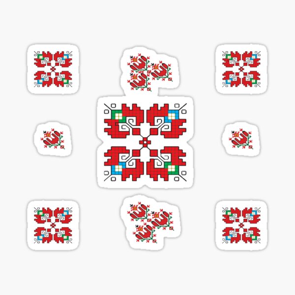 Item preview, Bulgarian Embroidery Pattern designed and sold by customgiftstore.
