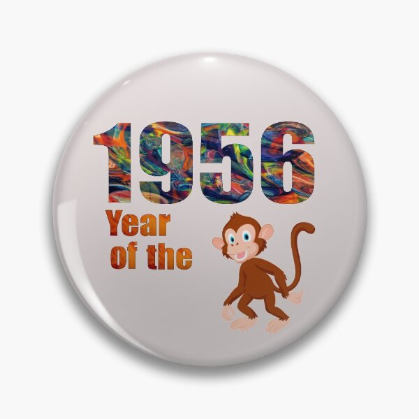 Item preview, 1956 Year of the Monkey designed and sold by Hanlar.