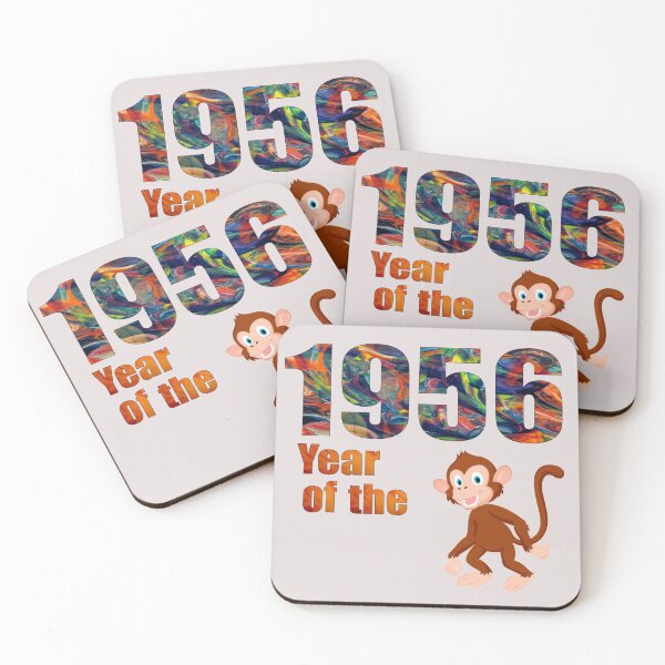 Item preview, 1956 Year of the Monkey designed and sold by Hanlar.