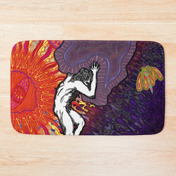 Item preview, PSYCHEDELIC TRIPPY HORROR VACUI MYTH OF SISYPHUS - full colour designed and sold by Xotico Design.