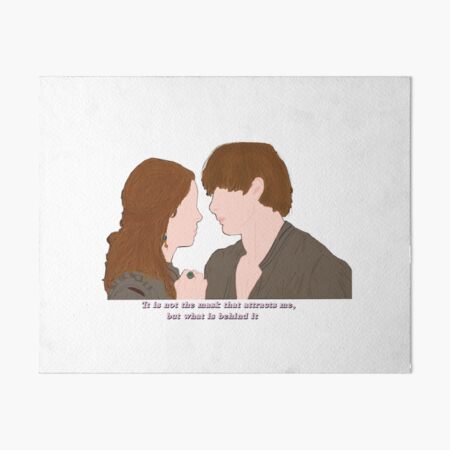 Giuliano & Simonetta Art Board Print
