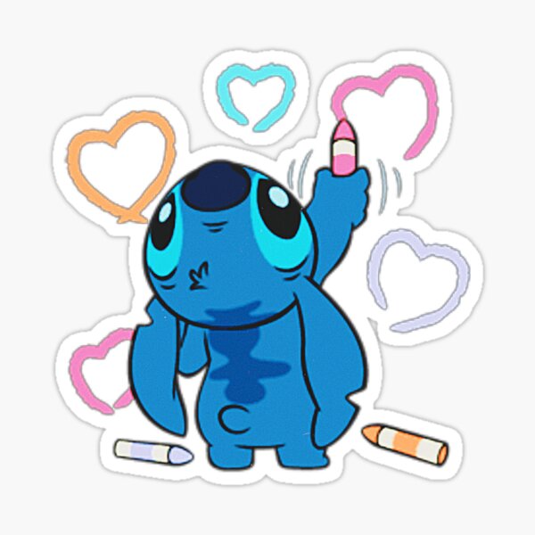 Baby Stitch  Sticker for Sale by smhdesigns