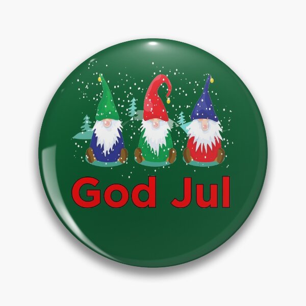 Artikelvorschau, Gott Jul Tomte Nisse Gnomes Skandinavische Frohe Weihnachten entworfen und verkauft von funnytshirtemp.