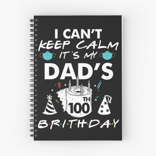 Item preview, 100 Birthday T-Shirt I Can't Keep Calm It's My Dads 1920 Birthday Gifts designed and sold by UriahKoch.
