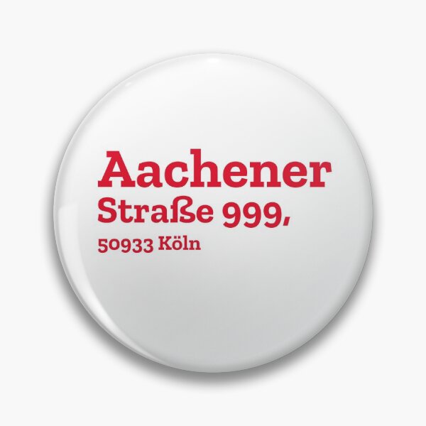 Item preview, Koln Stadium Address designed and sold by The Chuck Wagon.