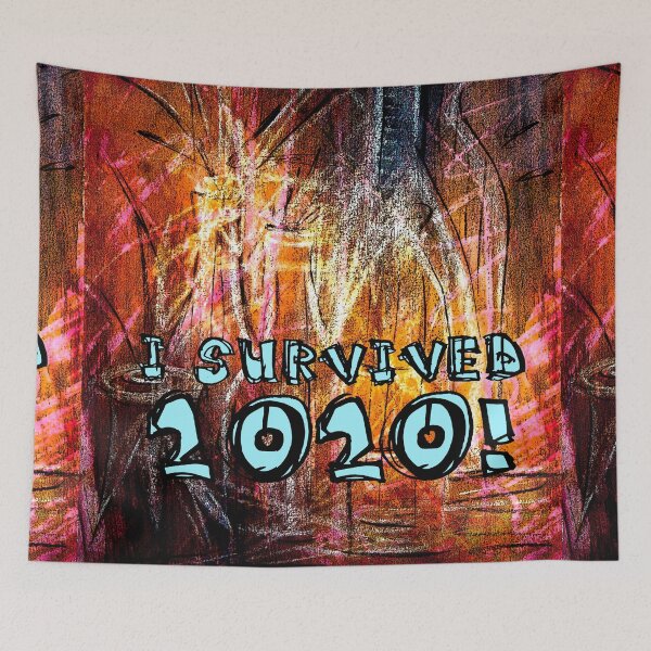 Item preview, I Survived 2020 - A T-Shirt for New Year  designed and sold by Heatherian.