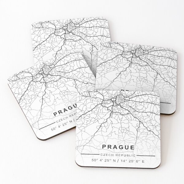 Item preview, PRAGUE CİTY ROAD MAP POSTER designed and sold by rashadat.