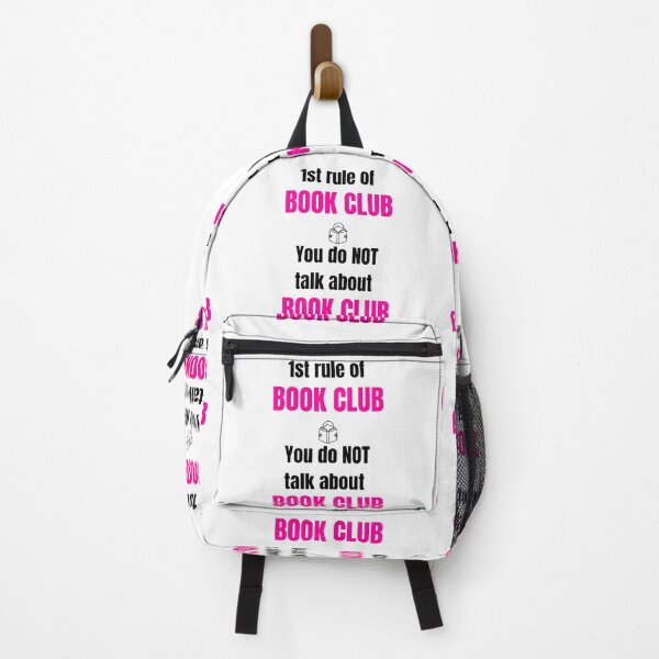 Item preview, 1st rule of BOOK CLUB Black and Pink Text designed and sold by AtarangiDesigns.
