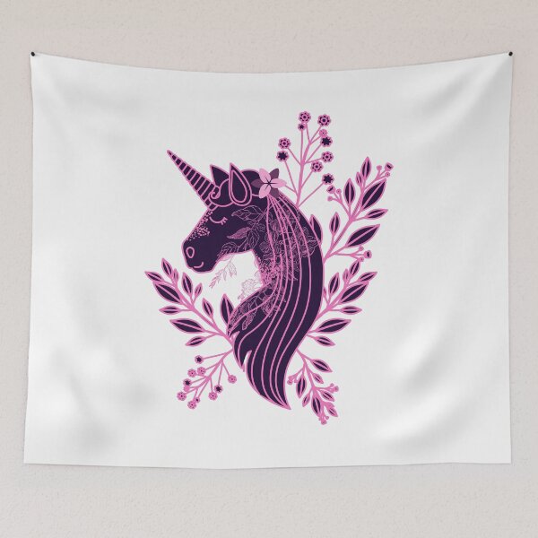Item preview, Beautiful Wisteria Unicorn designed and sold by Aishwarya  Singh.