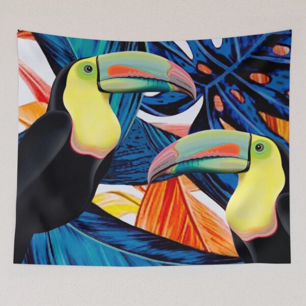 Item preview, Toucan Tropicana  designed and sold by MarcSabuncu.